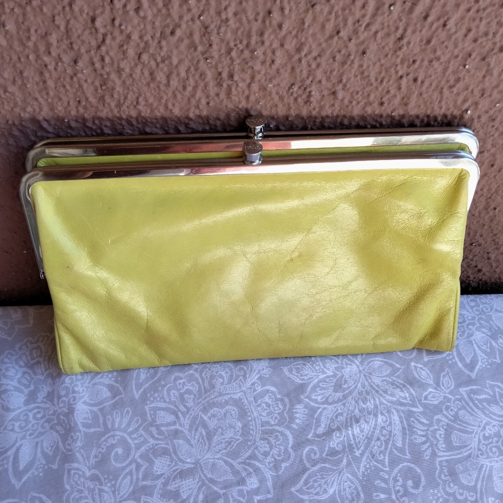 Hobo leather Lauren large wallet/clutch